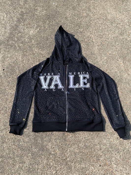 MAKE AMERICA VALE AGAIN ZIP-UP HOODIE